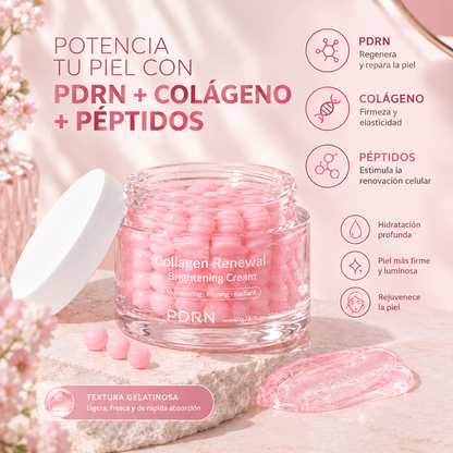 Crema Gelatinosa PDRN + Colágeno Rejuvenecedor & Péptidos | PielPure™
